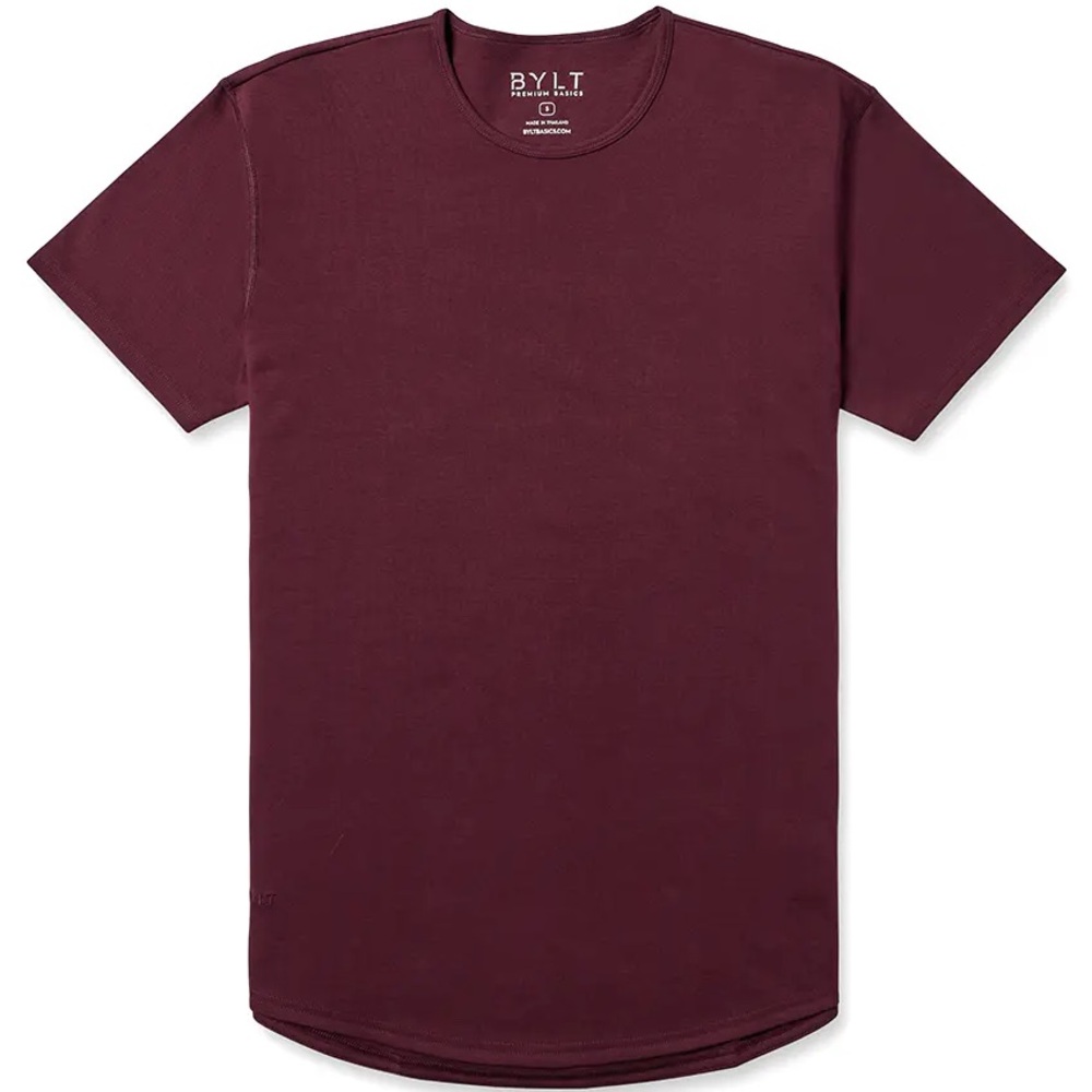 BYLT Cotton Short Sleeve Drop-Cut